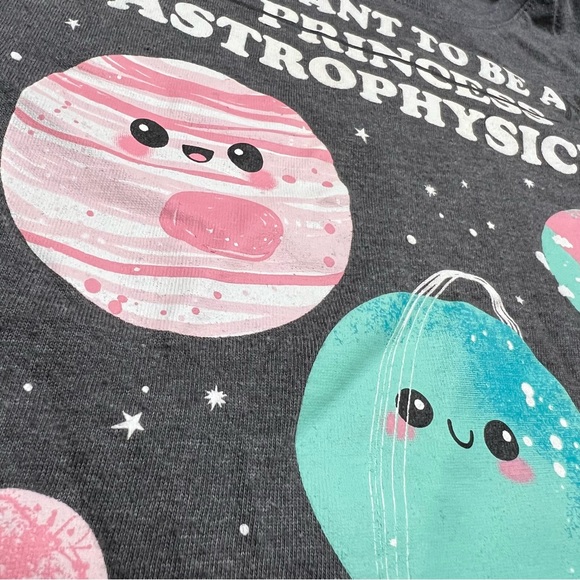 Smart Toddler Tshirt 2T I want to be an astrophysicist - Picture 5 of 6